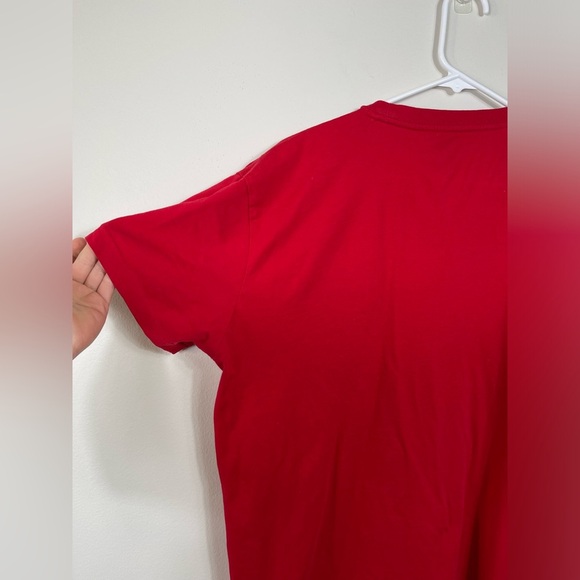 R.Lauren Jersey Pocket Red T-Shirt Polo Men's Cotton Size M - Picture 9 of 14